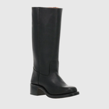 LERELIA | LEATHER KNEE-HIGH BOOTS
