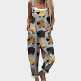Madalena - Cozy Printed Jumpsuit