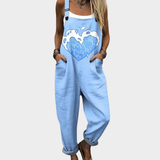 Madalena - Cozy Printed Jumpsuit