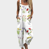Madalena - Cozy Printed Jumpsuit