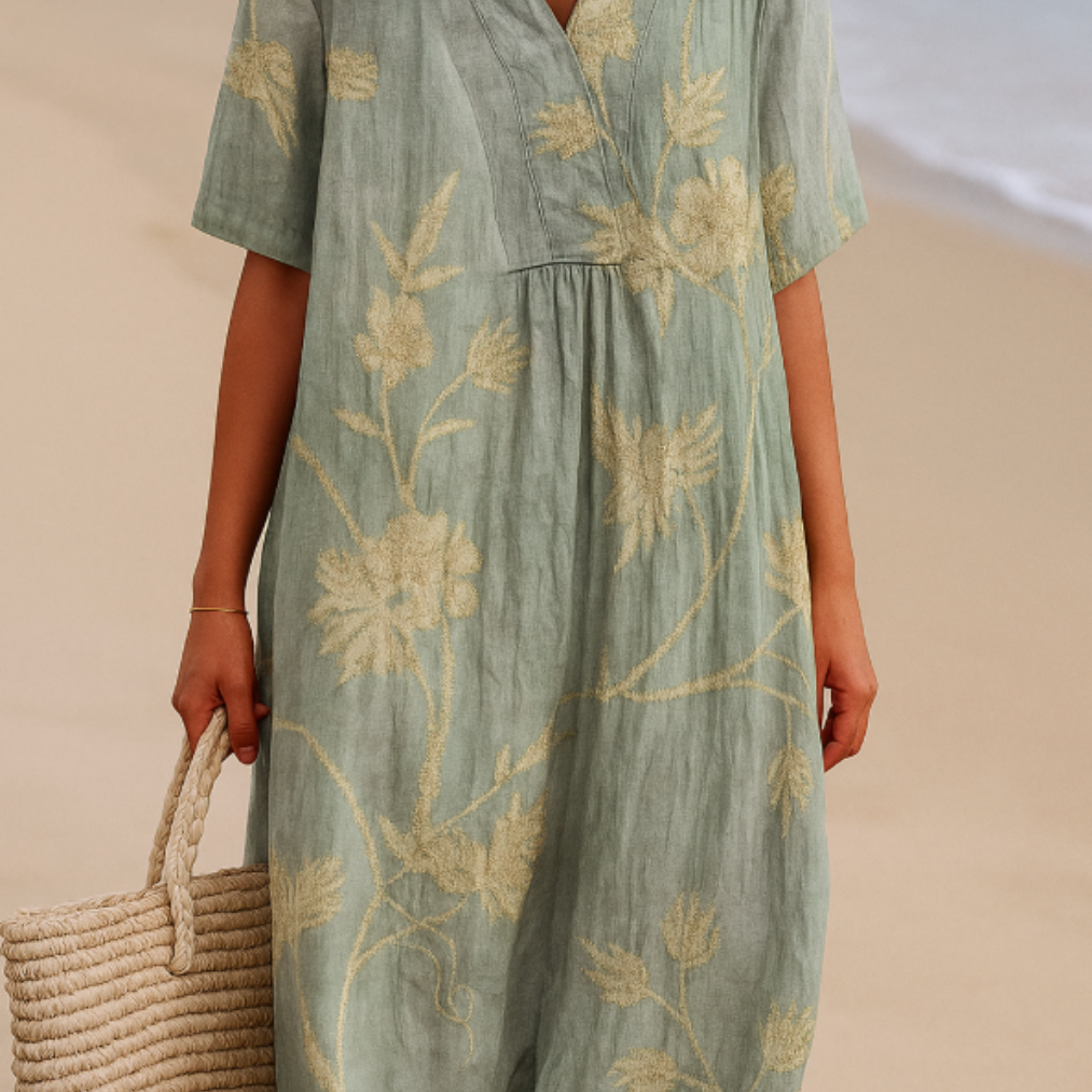 Clementina - Vestido Elegante Floral