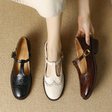 YSOLENNE | ELEGANT T-BAR MARY JANES