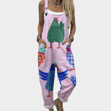 Madalena - Cozy Printed Jumpsuit
