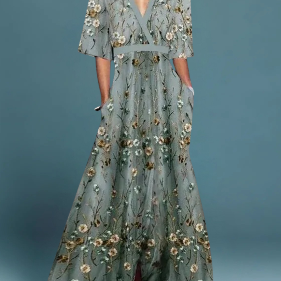 Ruth - Floral Maxi Dress