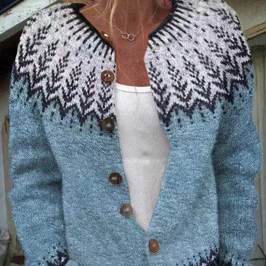 CORA | VINTAGE ICELANDIC CARDIGAN