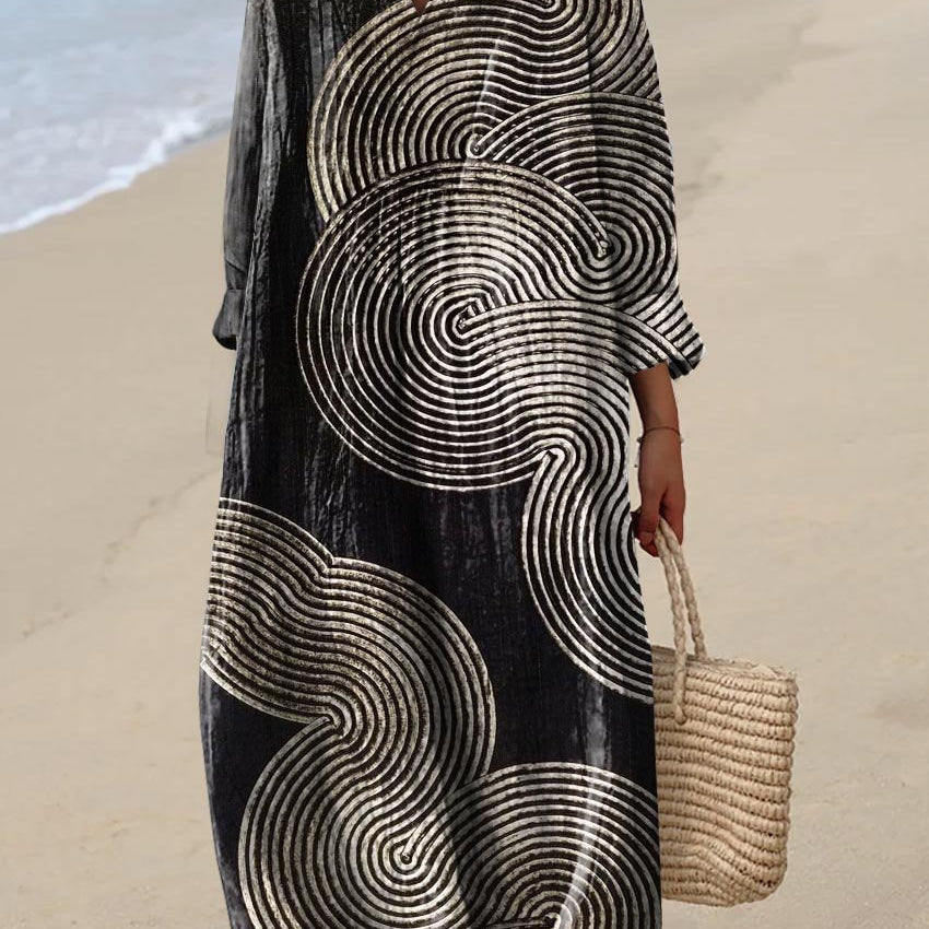 Lara - Vestido Patchwork Bohemio