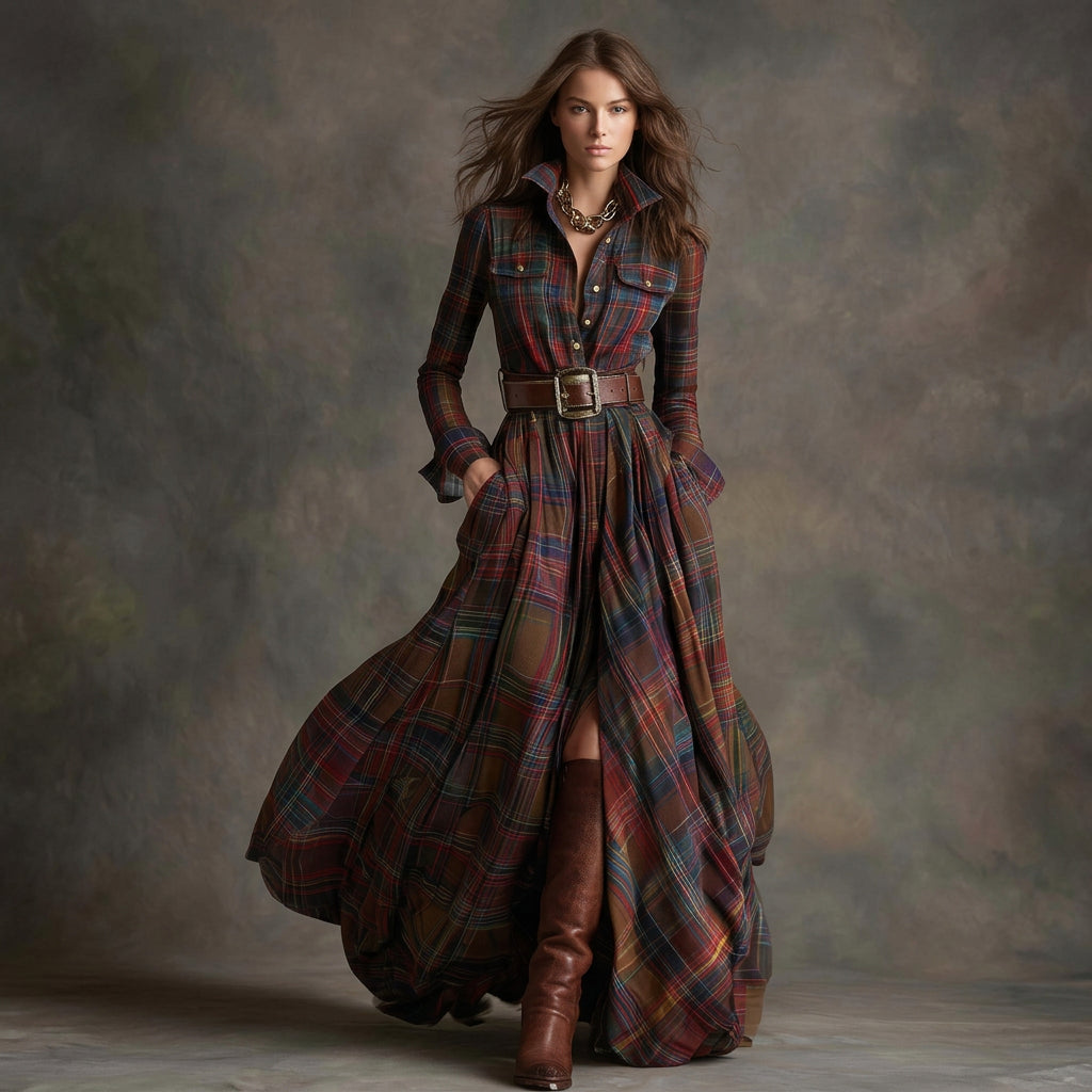 Mariana - Elegant Shirt Dress
