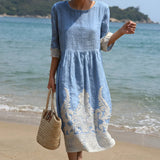 Amber | Elegant Floral Dress